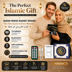 Full Quran Fridge Magnet Speaker | Remote | Bluetooth | 114 Surah Audio | Surah Baqarah | Islamic Gift
